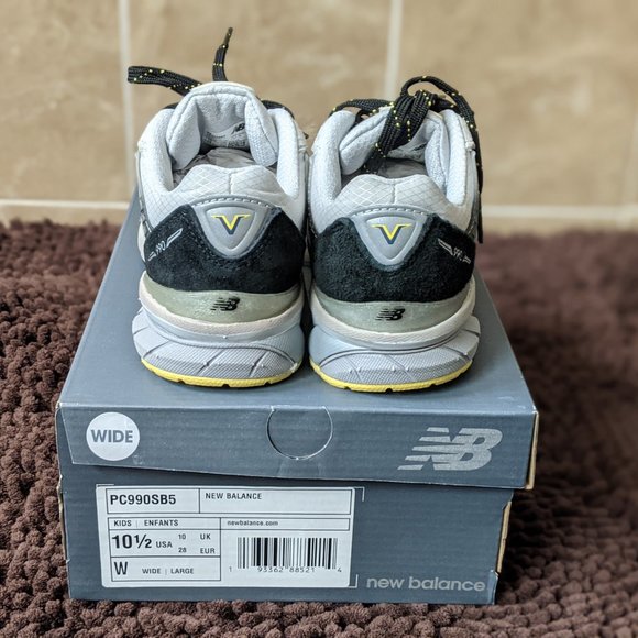 Kids New Balance 990v5 Size 10.5 W (wide) - Picture 3 of 4